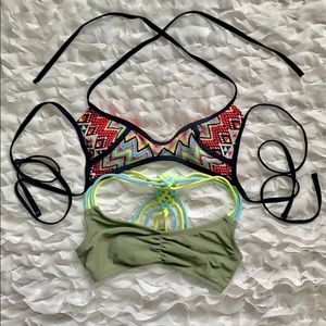2 swimsuit tops for the price of 1